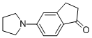 5-Pyrrolidin-1-yl-indan-1-one Structure,954241-21-5Structure