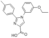 1-(3-Ethoxyphenyl)-2-p-tolyl-1h-imidazole-4-carboxylic acid Structure,954382-59-3Structure