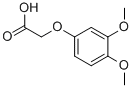 2-(3,4-Dimethoxyphenoxy)acetic acid Structure,95459-73-7Structure