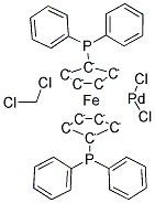 1,1-Bis(diphenylphosphino)ferrocene-palladium(II)dichloride dichloromethane complex Structure,95464-05-4Structure