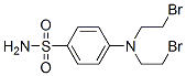 4-(Bis(2-bromoethyl)amino)benzenesulfonamide Structure,955-79-3Structure