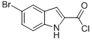 5-Bromo-1h-indole-2-carbonyl chloride Structure,95538-32-2Structure