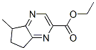 1-Propanone,1-(6,7-dihydro-5-methyl-5h-cyclopentapyrazin-2-yl)-(9ci) Structure,95576-06-0Structure