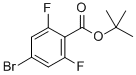 Tert-butyl 4-bromo-2,6-difluorobenzoate Structure,955887-09-9Structure