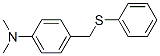 N,n-dimethyl-4-(phenylthiomethyl)benzenamine Structure,956-71-8Structure