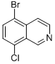 5-Bromo-8-chloroisoquinoline Structure,956003-79-5Structure