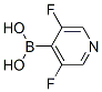 (3,5-Difluoropyridine-4-yl)boronic acid Structure,956003-87-5Structure