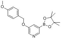 3-[(4-Methoxyphenyl)methoxy]pyridine-5-boronic acid pinacol ester Structure,956034-20-1Structure