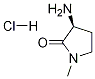 (S)-3-氨基-1-甲基吡咯烷-2-酮鹽酸鹽結構式_956109-55-0結構式