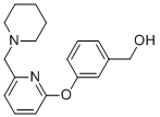 (3-(6-(Piperidin-1-ylmethyl)pyridin-2-yloxy)phenyl)methanol Structure,956593-39-8Structure