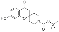 Tert-butyl 7-hydroxy-4-oxospiro[chroman-2,4’-piperidine]-1’-carboxylate Structure,956605-22-4Structure