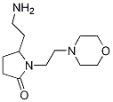 5-(2-Amino-ethyl)-1-(2-morpholin-4-yl-ethyl)-pyrrolidin-2-one Structure,956722-53-5Structure