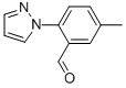 5-Methyl-2-(1H-pyrazol-1-yl)benzaldehyde Structure,956723-07-2Structure