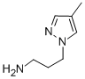 3-(4-Methyl-1H-pyrazol-1-yl)propan-1-amine Structure,956758-69-3Structure