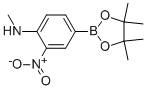 4-Methylamino-3-nitrophenylboronic acid, pinacol ester Structure,956821-93-5Structure