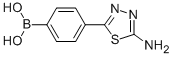 4-(5-Amino-1,3,4-thiadiazol-2-yl)phenylboronic acid Structure,957034-52-5Structure