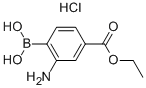 2-Amino-4-ethoxycarbonylphenylboronic acid hcl Structure,957034-59-2Structure