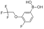 4-Fluoro-3-(2,2,2-trifluoroethoxy)phenylboronic acid Structure,957034-62-7Structure