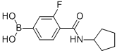 4-(Cyclopentylcarbamoyl)-3-fluorophenylboronic acid Structure,957034-70-7Structure