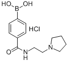 4-(2-(Pyrrolidin-1-yl)ethylcarbamoyl)phenylboronic acid hcl Structure,957060-70-7Structure