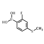 4-Borono-3-fluorothioanisole Structure,957060-84-3Structure