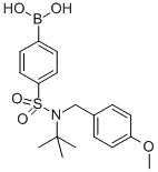 4-[N-t-butyl-n-(4-methoxybenzyl)sulfamoyl]phenylboronic acid Structure,957060-86-5Structure