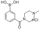 3-(4-Methylpiperazine-1-carbonyl)phenylboronic acid hcl Structure,957060-92-3Structure