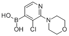 3-Chloro-2-(4-morpholino)pyridine-4-boronic acid Structure,957061-04-0Structure