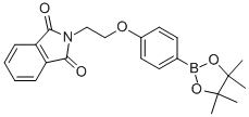 4-(2-(1,3-Dioxoisoindolin-2-yl)ethoxy)phenylboronic acid, pinacol ester Structure,957061-09-5Structure