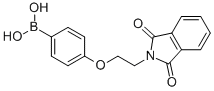 4-(2-(1,3-Dioxoisoindolin-2-yl)ethoxy)phenylboronic acid Structure,957061-10-8Structure