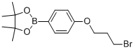 4-(3-Bromopropoxy)phenylboronic acid, pinacol ester Structure,957061-13-1Structure