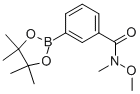 3-(N,o-dimethylhydroxylaminocarbonyl)phenylboronic acid pinacol ester Structure,957061-17-5Structure