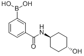 3-(Trans-4-hydroxycyclohexylcarbamoyl)phenylboronic acid Structure,957062-71-4Structure