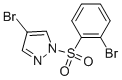 4-Bromo-1-(2-bromophenylsulfonyl)-1H-pyrazole Structure,957062-77-0Structure