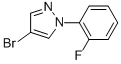 4-Bromo-1-(2-fluorophenyl)-1H-pyrazole Structure,957062-81-6Structure