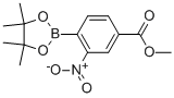 4-Methoxycarbonyl-2-nitrophenylboronic acid, pinacol ester Structure,957065-97-3Structure