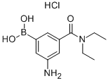 3-Amino-5-diethylcarbamoylphenylboronic acid, HCl Structure,957066-02-3Structure