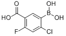 5-Borono-4-chloro-2-fluorobenzoic acid Structure,957066-06-7Structure