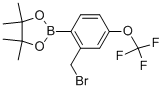 2-Bromomethyl-4-trifluoromethoxyphenylboronic acid, pinacol ester Structure,957066-13-6Structure