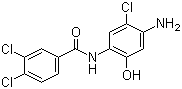 N-(4-Amino-5-chloro-2-hydroxyphenyl)-3,4-dichlorobenzamide Structure,95709-82-3Structure