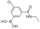 N-ethyl 3-borono-5-chlorobenzamide Structure,957120-49-9Structure