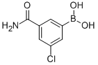 3-Borono-5-chlorobenzamide Structure,957120-53-5Structure