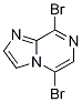 5,8-Dibromoimidazo[1,2-a]pyrazine Structure,957344-74-0Structure