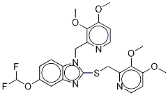 N-[(3,4-dimethoxy-2-pyridinyl)methyl] pantoprazole sulfide Structure,957470-58-5Structure