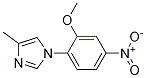 1-(2-Methoxy-4-nitrophenyl)-4-methyl-1h-imidazole Structure,958245-17-5Structure