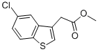 Methyl 2-(5-chlorobenzo[b]thiophen-3-yl)acetate Structure,95834-67-6Structure