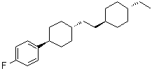 Benzene, 1-[4-[2-(4-ethylcyclohexyl)ethyl]cyclohexyl]-4-fluoro-, [trans(trans)]- Structure,95837-21-1Structure