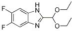 2-(Diethoxymethyl)-5,6-difluoro-1H-Benzimidazole Structure,958863-36-0Structure