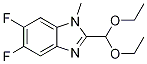 2-(Diethoxymethyl)-5,6-difluoro-1-methyl-1H-Benzimidazole Structure,958863-37-1Structure