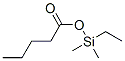 Pentanoic acid, ethyldimethylsilyl ester Structure,959004-72-9Structure